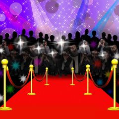 Paparazzi Photography Scenery Backdrop Stage Carpet Theme Banner AKA-019