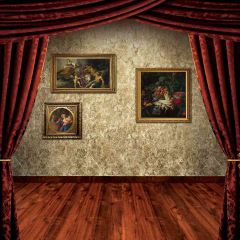 Paint On The Wall Photography Scenery Backdrop Indoor Theme Banner AKA-139