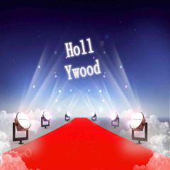 Hollywood Red Carpet Photography Scenery Backdrop Stage Carpet Theme Banner AKA-150