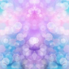 Hazy Hexagonal Halo Photography Scenery Backdrop Starlight Shine Theme Banner AKA-180