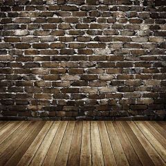 Pied Brick Wall Photography Scenery Backdrop Wall Theme Banner AKA-232