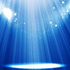 Spotlight Stars Photography Scenery Backdrop Stage Carpet Theme Banner AKA-260