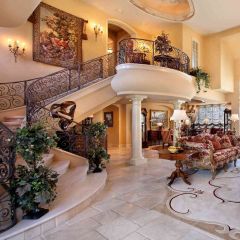 Fancy House Photography Scenery Backdrop Indoor Theme Banner AKA-320