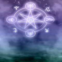 Magic Circle Photography Scenery Backdrop Fantasy Theme Banner AKA-328