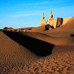 Desert Impression Photography Scenery Backdrop Desert Landscape Theme Banner AKA-342