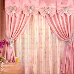 Pink Curtain Photography Scenery Backdrop Indoor Theme Banner AKA-403