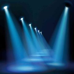 Spotlights Photography Scenery Backdrop Stage Carpet Theme Banner AKA-421