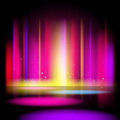 Spotlight Photography Scenery Backdrop Starlight Shine Theme Banner AKA-422