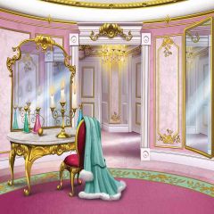 Pink Dressing Room Photography Scenery Backdrop Indoor Theme Banner AKA-479