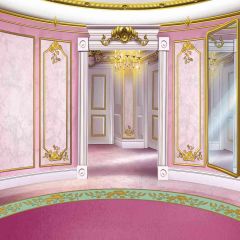 Pink Room Photography Scenery Backdrop Indoor Theme Banner AKA-480