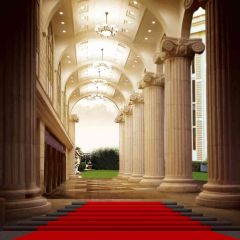Pass To The Yard Photography Scenery Backdrop Arches or Pillars Theme Banner AKA-502