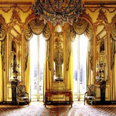 European Royal Room Photography Scenery Backdrop Indoor Theme Banner AKA-508