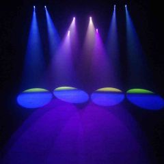 Spotlight Blues Photography Scenery Backdrop Stage Carpet Theme Banner AKA-567