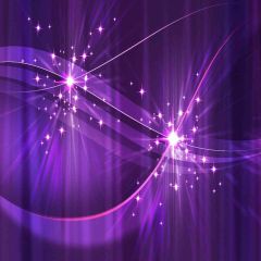 Spots In Purple Photography Scenery Backdrop Starlight Shine Theme Banner AKA-569