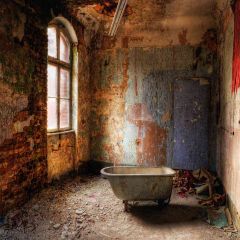 Relic Room Photography Scenery Backdrop Indoor Theme Banner AKA-572