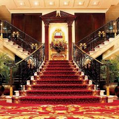 Stairs In Hall Photography Scenery Backdrop Indoor Theme Banner AKA-589