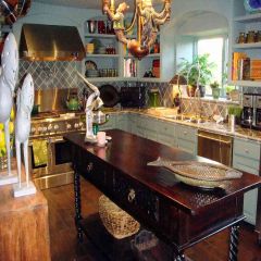 Nice Kitchen Photography Scenery Backdrop Indoor Theme Banner AKA-599