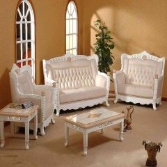 White Couches Photography Scenery Backdrop Indoor Theme Banner AKA-603