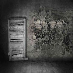 Grey Relic Wall Photography Scenery Backdrop Indoor Theme Banner AKA-636