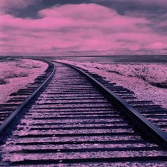 The Rail Trail Photography Scenery Backdrop Road Theme Banner AKA-645