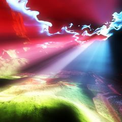 Fantastic Scene Photography Scenery Backdrop Fantasy Theme Banner AKA-647