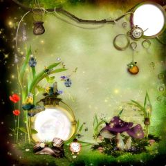 Fantastic Landscape Photography Scenery Backdrop Fantasy Theme Banner AKA-664