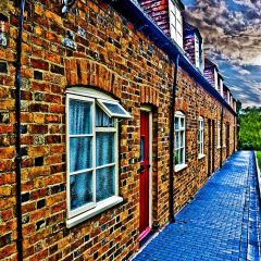 Brick House Photography Scenery Backdrop Housing Theme Banner AKA-665