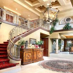 Fancy House Hall Photography Scenery Backdrop Indoor Theme Banner AKA-668