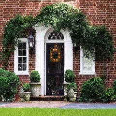 Brick House Photography Scenery Backdrop Door Theme Banner AKA-715