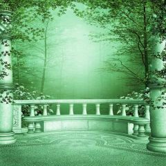 Fairy Tales Photography Scenery Backdrop Arches or Pillars Theme Banner AKA-735