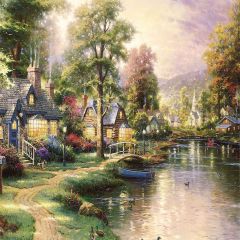 Beautiful Scenery Photography Scenery Backdrop Nature Theme Banner AKA-745