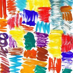 Colourful Marker Photography Scenery Backdrop Abstract Art Theme Banner AKA-748