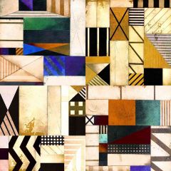 Puzzle Geometry Photography Scenery Backdrop Geometric Theme Banner AKA-751