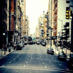 European Street Photography Scenery Backdrop Streetscape Theme Banner AKA-760