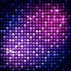 Purple Light Photography Scenery Backdrop Starlight Shine Theme Banner AKA-776