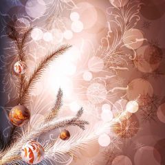 Abstract Art Photography Scenery Backdrop Christmas Theme Banner AKA-992