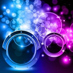 Colorful Light Spots Photography Scenery Backdrop Starlight Shine Theme Banner AKA-994