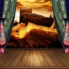 Curtain Floor Photography Scenery Backdrop Stage Carpet Theme Banner BCE-041