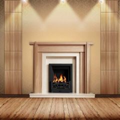 Stove Fire Floor Light Photography Scenery Backdrop Christmas Theme Banner BCE-098
