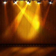 Stage Light Floor Photography Scenery Backdrop Music Dance Theme Banner BCE-169