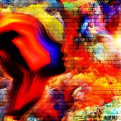 Grattifi Colour Abstract Art\ Photography Scenery Backdrop Wall Theme Banner BCE-253