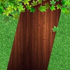 Floor Branch Photography Scenery Backdrop Wall Theme Banner BCE-282