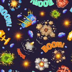 Birthday Boom Photography Scenery Backdrop Birthday Party Theme Banner BCE-381
