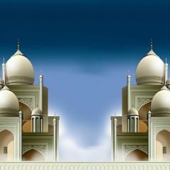 City Architecture Photography Scenery Backdrop Architectural Theme Banner BCE-388