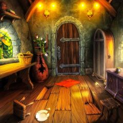 Door Floor Light Photography Scenery Backdrop Indoor Theme Banner BCE-393