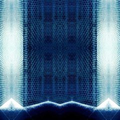 Blue Pattern Photography Scenery Backdrop Abstract Art Theme Banner BCE-439