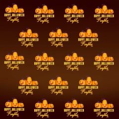 Halloween Pumpkin Lantern Photography Scenery Backdrop Halloween Theme Banner BCE-471