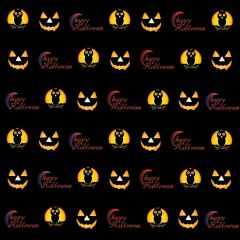 Halloween Moon Owl Photography Scenery Backdrop Halloween Theme Banner BCE-474