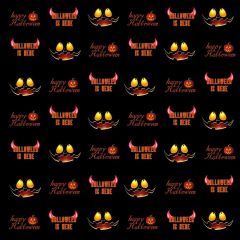 Halloween Cat Pumpkin Photography Scenery Backdrop Halloween Theme Banner BCE-475