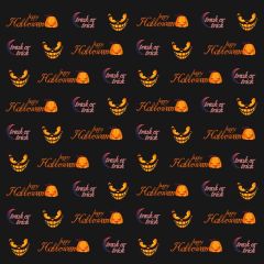 Halloween Trick Or Treat Photography Scenery Backdrop Halloween Theme Banner BCE-504
